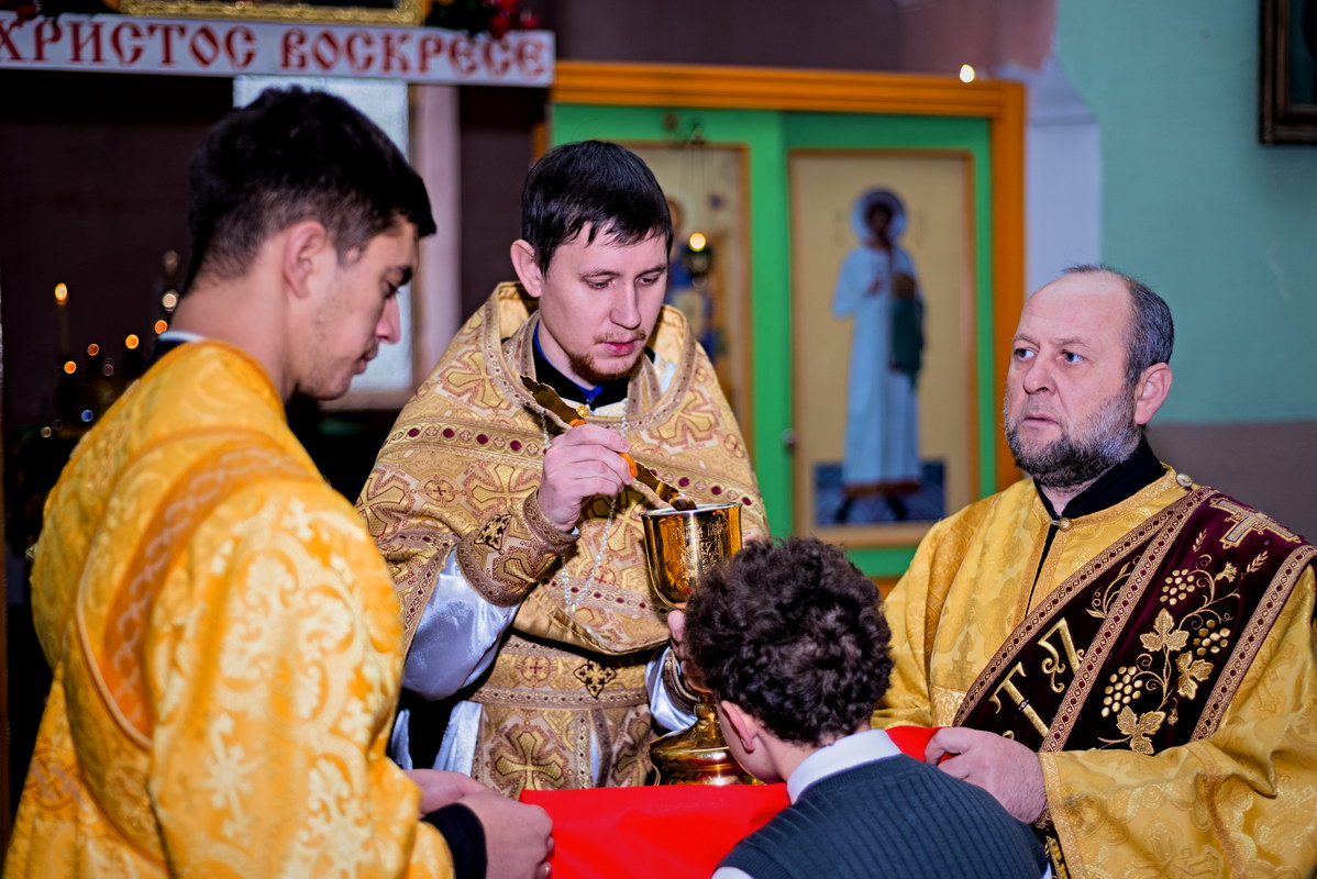 В Неделю 31-ю по Пятидесятнице епископ Борисовский и Марьиногорский Вениамин совершил Божественную литургию в храме Святой Живоначальной Троицы д.Бытча